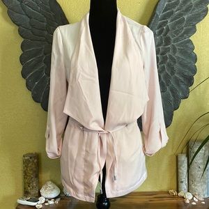 Cleo Open Front Cardigan With Tie Option